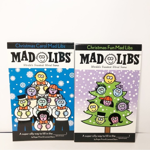 Mad Libs for Kids 5 Book Bundle 3 Christmas, 1 Halloween, 1 Outer Space (NEW) - Picture 7 of 8